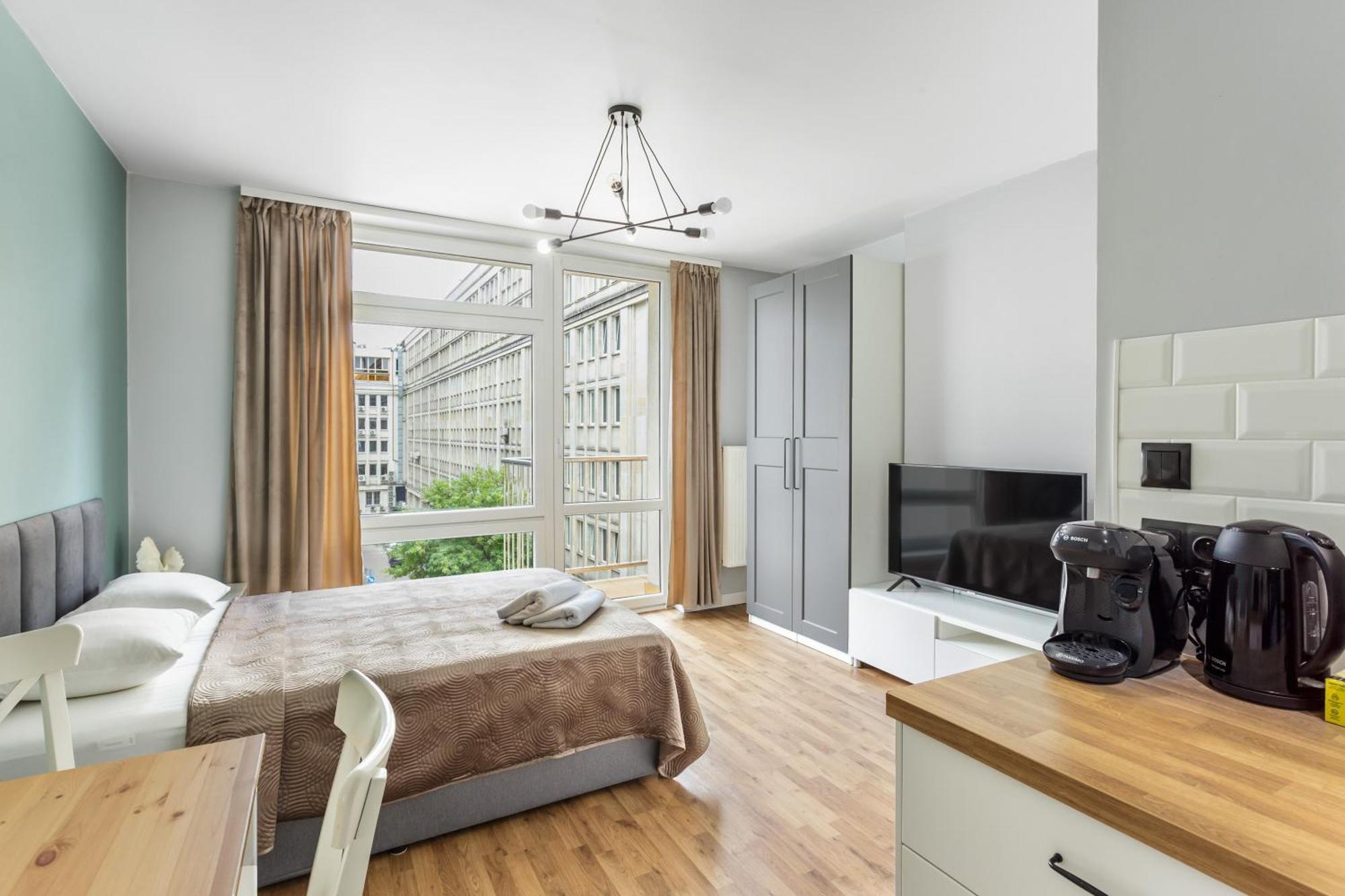 Charming Apartment In The City Center Varsovie Extérieur photo